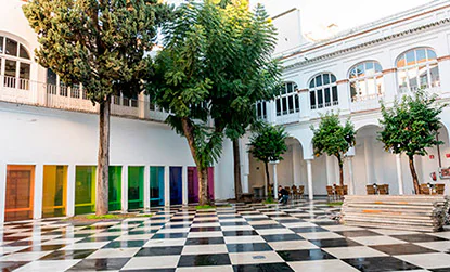 Patio del Centro de Iniciativas Culturales de la Universidad de Sevilla